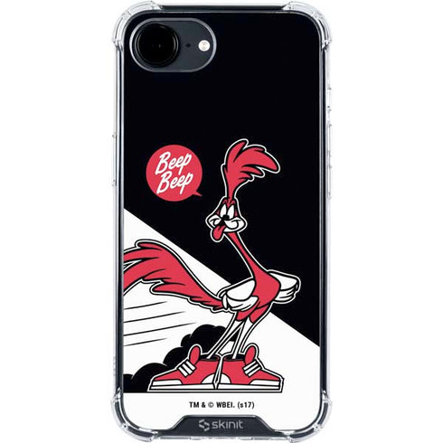 Looney Tunes Retro Road Runner iPhone 16e Clear Case